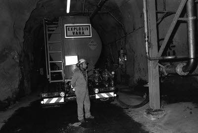 Emulsions laddning på tillredning.