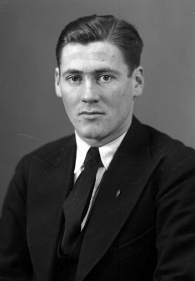 Porträtt av en herre. Ateljefoto.