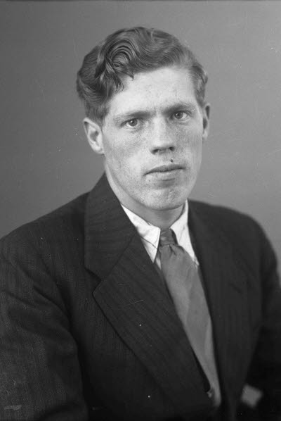 Porträtt av en herre. Ateljefoto.