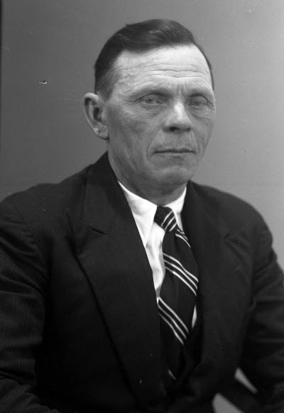 Porträtt av en herre. Ateljefoto.