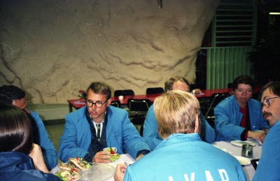 Gruvrestaurant. Per Westerberg på besök hos LKAB i Malmberget.