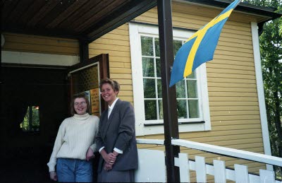 Gruvmuseet. Anette Nilsson Springare och Nina Eriksson.