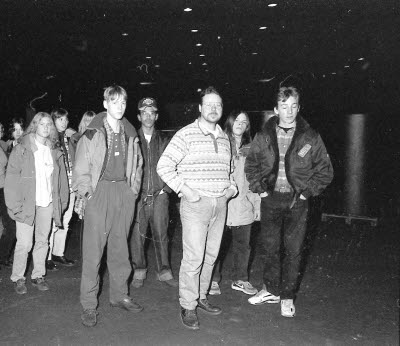 Skolklass på studiebesök.