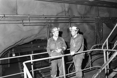 Karl-Erik Rånman och Greg Hall.