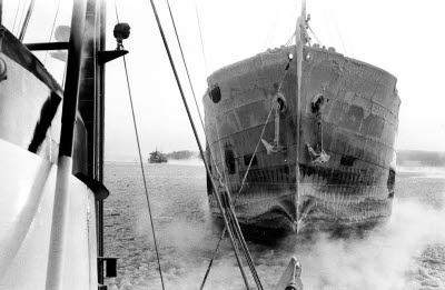 Hamnar. Luleå, Narvik. Fartyg.