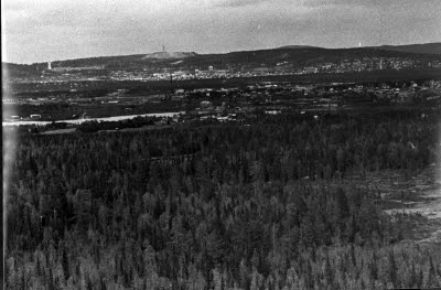 Vy Gällivare och Malmberget.