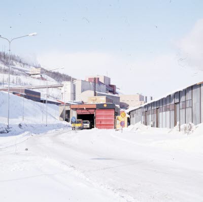 LKAB industriområde.