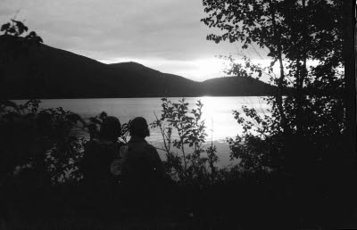 Harrträsk; del av Dundret.