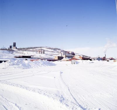 LKAB industriområde.