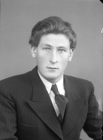 Porträtt av en herre. Ateljefoto.