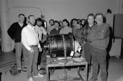 Utbildning elsystem på bison lastmaskin.