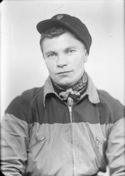 Porträtt av en herre. Ateljefoto.