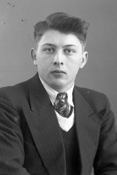 Porträtt av en herre. Ateljefoto.