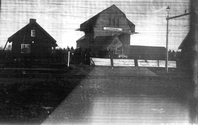 Vid järnvägen. Lappberg.