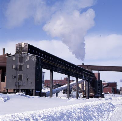 LKAB industriområde.