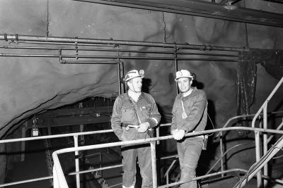 Karl-Erik Rånman och Greg Hall.