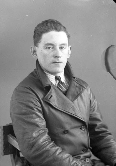 Porträtt av en herre. Ateljefoto.