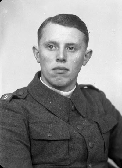 Porträtt av en herre. Ateljefoto.