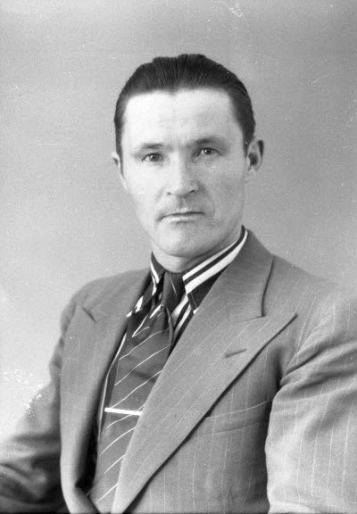 Porträtt av en herre. Ateljefoto.