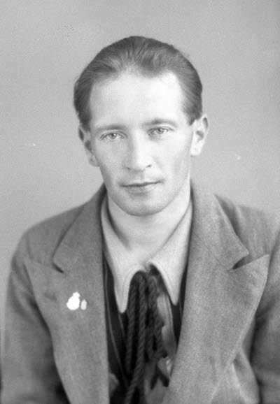 Porträtt av en herre. Ateljefoto.