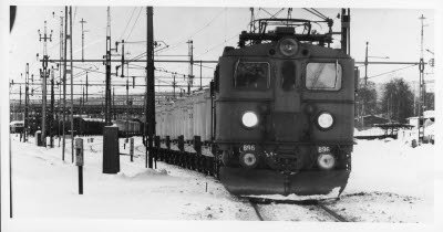 Lok med sligtunnor, Boliden-vagnar.