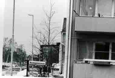 Industrigatan, Gällivare. Skylt till Hembygdsmuseum.