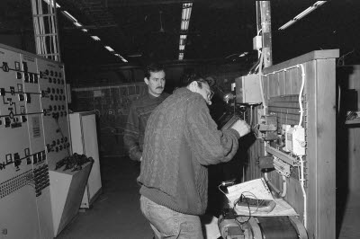 Utbildning för elektriker på AMU.