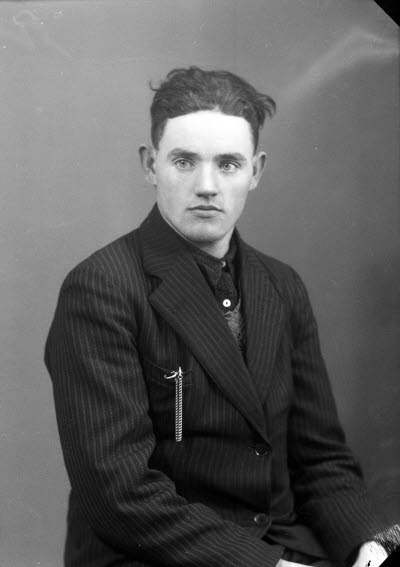 Porträtt av en herre. Ateljefoto.