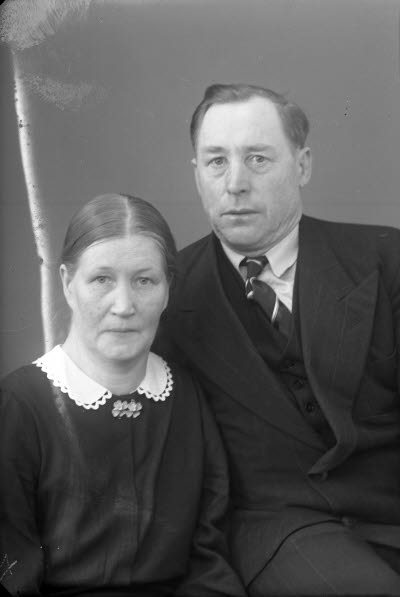 Porträtt av ett par.