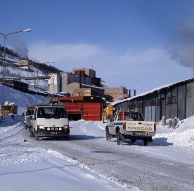 LKAB industriområde.