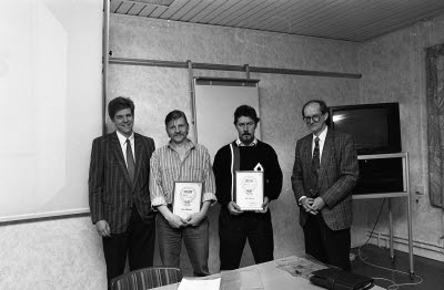 Belönade förslag 1992-09-24.