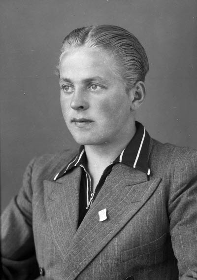 Porträtt av en herre.