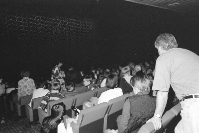 Folkets hus Malmberget Nordan. Barnfesten 1993-01-16.