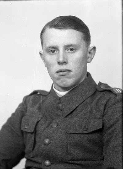 Porträtt av en herre. Ateljefoto.