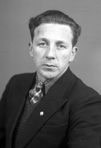 Porträtt av en herre. Ateljefoto.