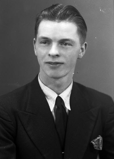 Porträtt av en herre. Ateljefoto.