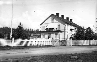 Telegraf. Gamla telegrafen på Kilen. Ombyggd till Bolagshotell.