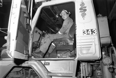 Mammuten, 120 tons trucken.