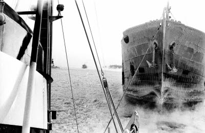 Hamnar. Luleå, Narvik. Fartyg.