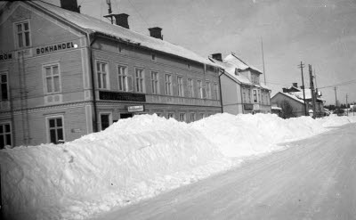 Ramströms Bok & Pappershandel, Storgatan Gällivare.