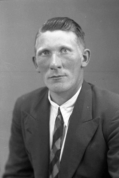 Porträtt av en herre. Ateljefoto.