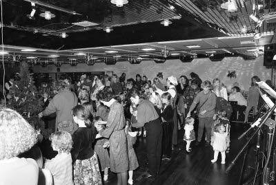 Folkets hus Malmberget Nordan. Barnfesten 1993-01-16.