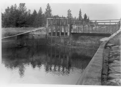 Damm. Nietsakdammen? Nietsak, Gällivare?