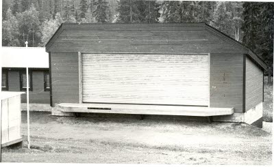 Scen på Nunisvaara; Nunisparken; Nunis, Gällivare.