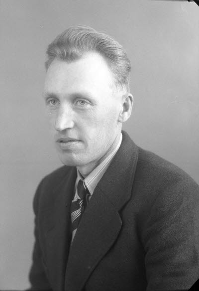 Porträtt av en herre. Ateljefoto.