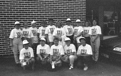 Gruppbild. Tjej Milen.