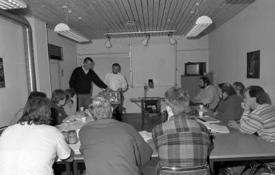 Utbildning elsystem på bison lastmaskin.