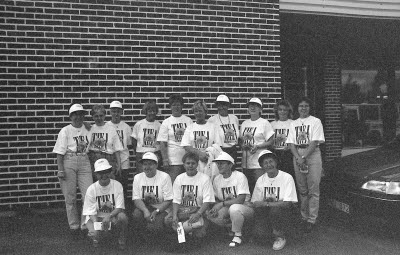 Gruppbild. Tjej Milen.