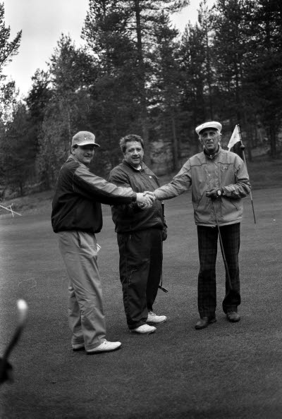 Dundret Banan. LKAB-mästerskap i golf 1992-09-19.