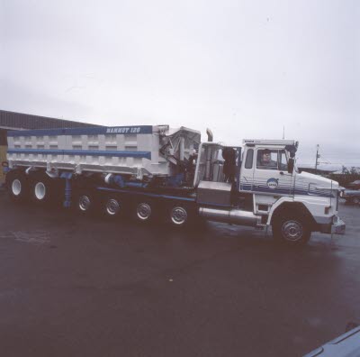 Mammuten, 120 tons trucken.